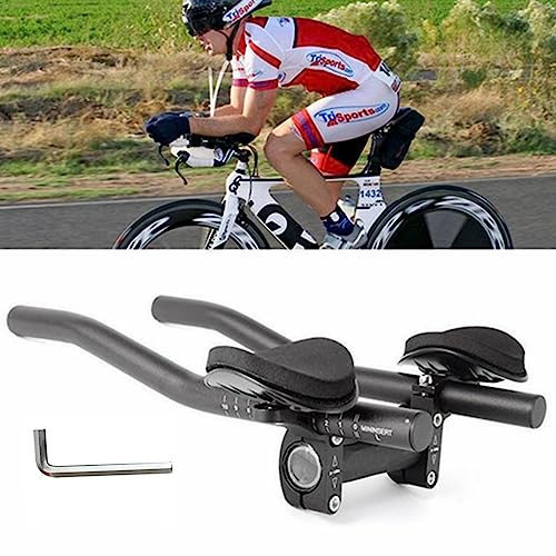 Fahrrad Lenkeraufsatz Fahrrad Rest Lenker TT Lenkeraufsatz Triathlon Lenker Verstellbare Fahrradstütze Lenker für Rennräder Mountainbike