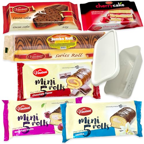 Kuchen Mix-Box (1375g) inklusive Frischhaltebox