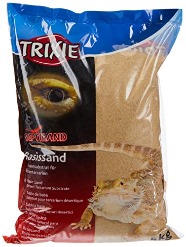 Trixie 76131 Basissand für Wüstenterrarien, 5 kg, gelb, (1er Pack)