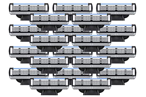 Ersatzklingen - Rasierer-Nachfüllungen – Rasierer – Rasierklingen – passend auf Mach 3 – 20 Stück