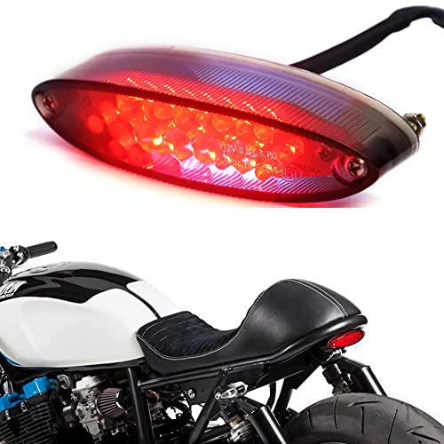 Motorrad Rücklicht, 28 LED Motorrad Running Stop Bremse Nummernschild Rücklicht