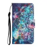 Rnrieyta Miagon Hülle für Xiaomi Redmi 13C,Handyhülle PU Leder Brieftasche Schutz Flip Case Wallet Cover Klapphüllen Tasche Etui mit Kartenfächern Stand