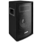 VONYX SL8 - Lautsprecher Passiv, PA Box 400 Watt, 8 Zoll Passiv Lautsprecher mit Tranportgriffe, Lautsprecherbox mit Tophat für Stativ, Hochtöner DJ Topspeaker - Schwarz