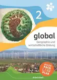 global 2. Geographie und wirtschaftliche Bildung, Arbeitsheft (global US)