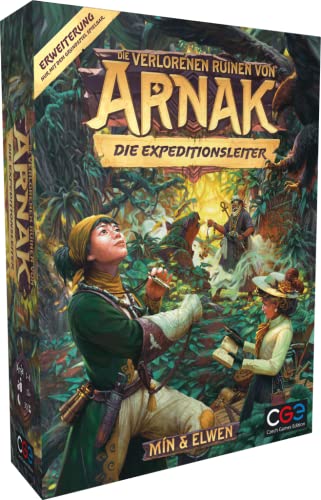 CGE Czech Games Edition Die Verlorenen Ruinen von Arnak: Die Expeditionsleiter - Brettspiel-Erweiterung - Deutsch - 1-4 Spieler - Ab 12 Jahren