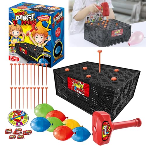 CPAPS Wack a Balloon Game, Pop The Balloon Game, Blast Box Balloon Game, Whack a Balloon Game, Tricky Balloon Desktop Board Games for Family Gatherings