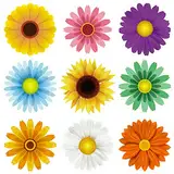 OSNIE 45Pcs Frühling Sommer Sonne Blume Ausschnitte Wand-Aufkleber Bulletin Board Set Wand Dekor für Klassenzimmer Schule Geburtstag Party Baby Dusche