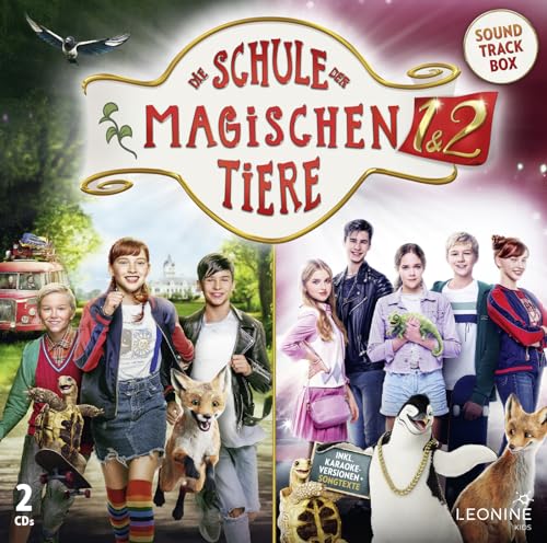 Die Schule der magischen Tiere 1 & 2 – Soundtrack-Collection – Die Soundtrack Box zu den Filmen (inkl. Karaoke-Versionen & Songtexte zum Mitsingen)