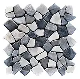 Mosaikfliesen Naturstein - M-008 - Marmor Mosaik Bruchsteinmosaik Natursteinfliesen - Fliesen Lager Verkauf Stein-Mosaik Herne NRW