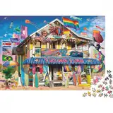 Strandgeschäft (3) Puzzle 500 Teile Schwer Puzzle Spielzeug Pädagogisches Spiel Impossible Herausforderung Spielzeug Für Erwachsene Und Kinder Ab 14 Jahren 500pcs (52x38cm)
