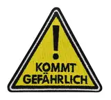 Finally Home Patch zum Aufbügeln - Kommt Gefährlich | Lustige Spruch Patches, Meme Bügelbild, Sprüche Bügelpatch, Witzige Sprüche Aufnäher, Aufbügler