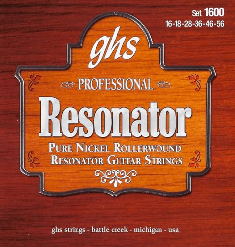 GHS Americana Series - Resonator String Set, Regular, .017-.056