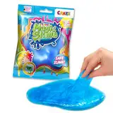 CRAZE Magic Slime FOILBAG | Bunter Schleim für Kinder, Magischer Kinderschleim im 75 ml Beutel - Verschiedene Farbvariationen, 6 Farben