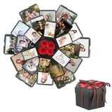 DMJJSD® Explosionsbox Bastelset Überraschung Box Geschenkbox DIY Explosionsbox Explosion Box DIY Fotoalbum Explosion Gift Box für Geburtstag Christmas, Heiratsantrag, Muttertag, Jahrestag,Valentinstag