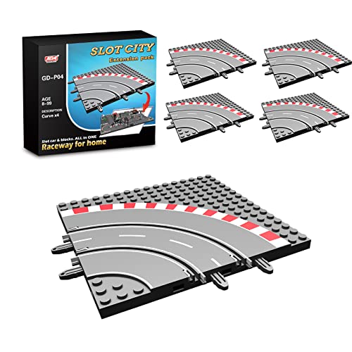 AGM MASTECH GD Serie Slotcar Kits Curve Track Plate *4 GD-P04 im Maßstab 1:87