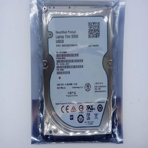 SSHD für 500 GB 2,5 Zoll SATA 6 Gb/s 64 MB + 8 G 5400 U/min für interne SSHD für Notebook SSHD für ST500LM000