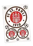 FC St. Pauli Aufkleber ** Logo ** 3er - Set