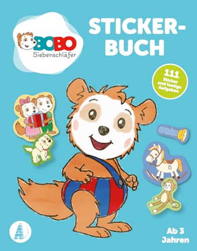 Bobo Siebenschläfer Stickerbuch: Ab 3 Jahren