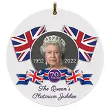 KOBONA In Memoriam Her Majesty Queen Elizabeth II Collection Charm, 2022 Gedenkkönigin Elizabeth II (1926 - 2022) für Trauer Trauer über die Königin Memorial Service Supplies