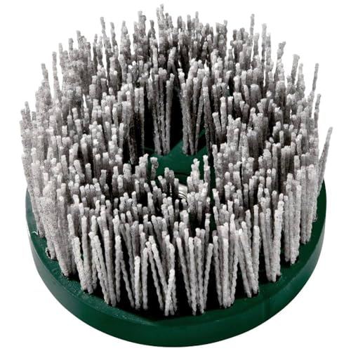 Metabo Tellerbürste 130 mm M 14, P 120, SiC (Bürste zum Bearbeiten, Entgraten, Schleifen und Strukturieren von Oberflächen) # 623743000