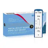 ECOTEST® Darmtest Schnelltest für zuhause - Faecal Occult Blood Rapid Test Device für Darmgesundheit Darmkrebs Selbsttest Darmbakterien Darmvorsorge Komplettes zur Früherkennung, 1 Stück