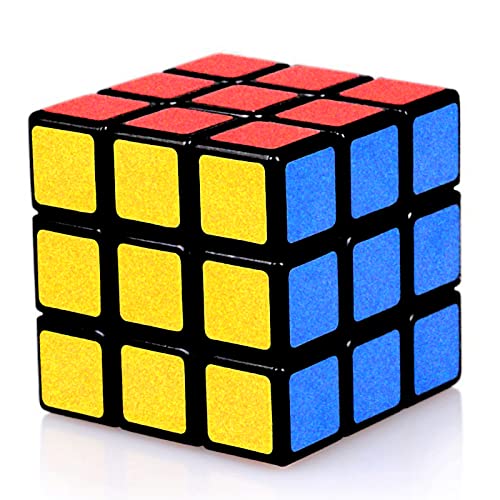 Zauberwürfel, Speed Cube 3x3 Magic Cube 3D Magischer Würfel Spielzeug für Konzentrations und Kombinationsübungen, Dreht Sich Schneller und Präziser, Super Robust mit Lebendigen Farben(Mattiertes)