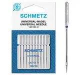 SCHMETZ | 10 Nähmaschinennadeln | Universal | 130/705 H | Nadeldicke 90/14 | auf jeder gängigen Haushaltsnähmaschine einsetzbar