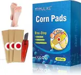 MYMULIKE 48Pcs Hühneraugen Pflaster, Corn Removal Pads Entferner Hühneraugen für Füße, Mais Beruhigung und Fußpflege Hartnäckige Hühneraugen Entfernen Fußsohle