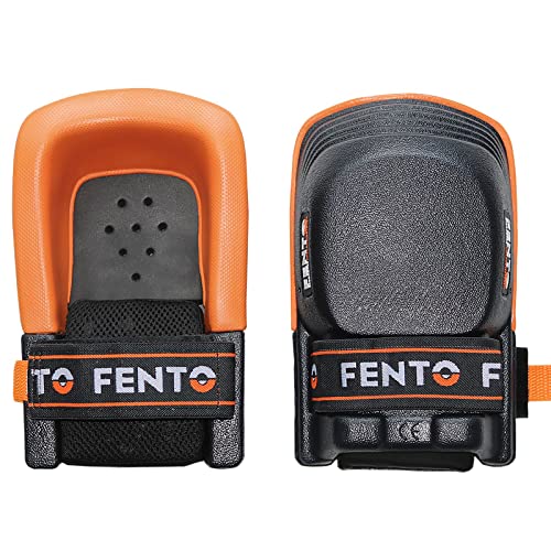 FENTO ORIGINAL - Knieschoner Arbeiten für Profis im Baugewerbe, Boden- und Fliesenleger, Garten- und Landschaftsbauer, Perfekte Ergonomie, 100% Komfort, 1 Paar