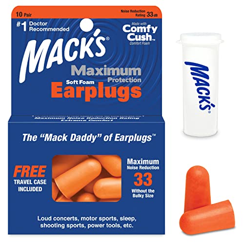 Mack's Maximum Protection Soft Foam Ear Plugs