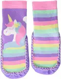 Playshoes Unisex Kinder Hüttenschuhe Hausschuh, Einhorn, 28/29 EU