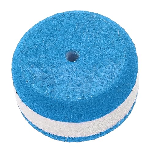 Kisangel Step On The Hammer Drum Kit Hammerköpfe Drum Supply Drum Hämmer Head Pad Hammer Supply Ersatzhammerköpfe Drum Beater Head Drum Pedal Hammer Pad Ersatzpad Filz Blau