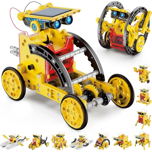 Hot Bee Roboter Kinder Spielzeug ab 8 9 10 11 12 Jahre Jungen, Geschenk Junge 8-10 Jahre, Experimente für Kinder ab 6-10