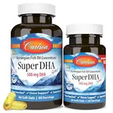 Carlson Labs Super DHA Gems, 500mg - 60 + 20 softgels