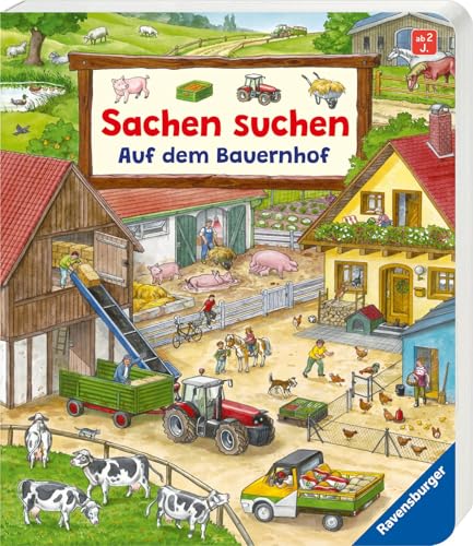Sachen suchen: Auf dem Bauernhof – Wimmelbuch ab 2 Jahre