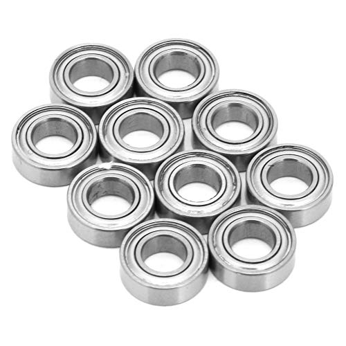 Stahlversiegelte Tiefe Rillenkugellager für Geräuschlose Hochgeschwindigkeitsbetrieb 10pcs R166ZZ für Maschinenbauprojekte