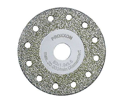 Proxxon 28557 Trenn- und Profilierscheibe, diamantiert 50 x 1 x 10 mm, für LHW + LHW/A