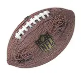 Wilson American Football, NFL Team Mini Micro, Freizeitspieler und Sammler, Gummi, F1637, Größe Mini, Braun