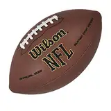 Wilson NFL Super Grip Fußball, braun, Official