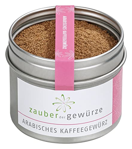 Zauber der Gewürze Arabisches Kaffeegewürz - Für Kaffee, Kakao und Dessert, verleiht eine orientalische Note, 50 g