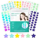 Pimple Patches 240 Stück - Anti Pickel Patches Star, mit Teebaumöl Salicylsäure Hydrokolloid Pflaster, Tag und Nacht Verwenden Wasserdicht Atmungsaktiv Acne Patches