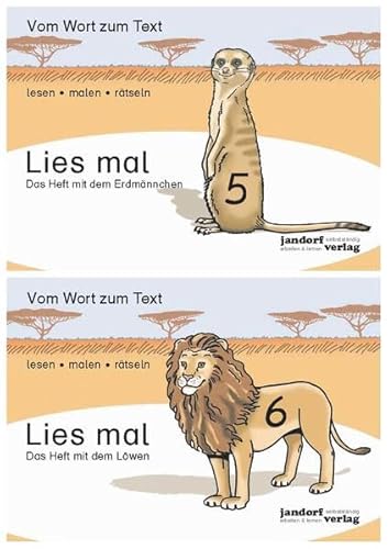 Lies mal - Hefte 5 und 6 (Paket): Vom Wort zum Text - Anfangslesen - Set