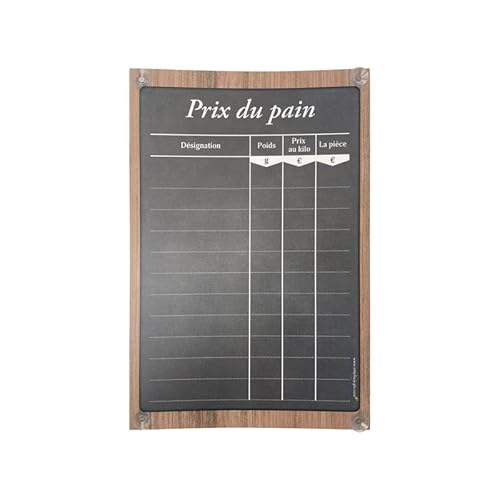 Schild "Pain Prix", Maße 60 x 40 cm, mit Saugnäpfen