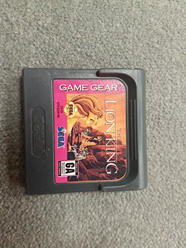 Disneys The Lion King - Game Gear - US