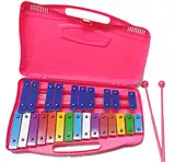 Alysée - MT25-C-PK chromatisches Glockenspiel 25 Noten - pink