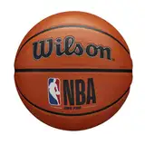 Wilson Basketball NBA DRV PRO, Outdoor, Tackskin Gummi, Größe: 7, Braun