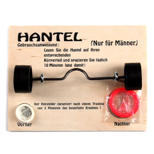 Cera & Toys® Hantel *Nur für Männer!*