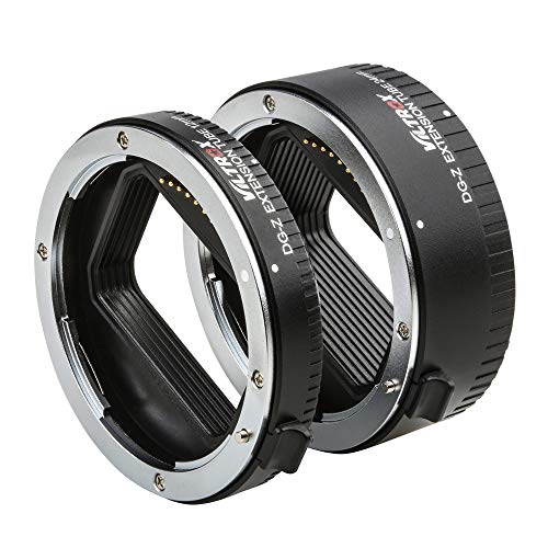 Viltrox DG-Z Autofokus Zwischenringe Makro Verlängerungsring-Set 12mm+24mm für Nikon Z-Mount Z6 Z7 Z50 Z6 II Z7 II Spiegellose Kamera und Objektiv