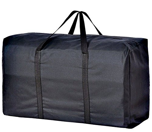 Übergroße Aufbewahrungstasche 600D Oxford Aufbewahrungsbehälter Organisator Speicher Beutel Reisetasche Tragetasche Camping Tasche Transporttasche für Bettdecken, Kleidunge, Bettwäsche