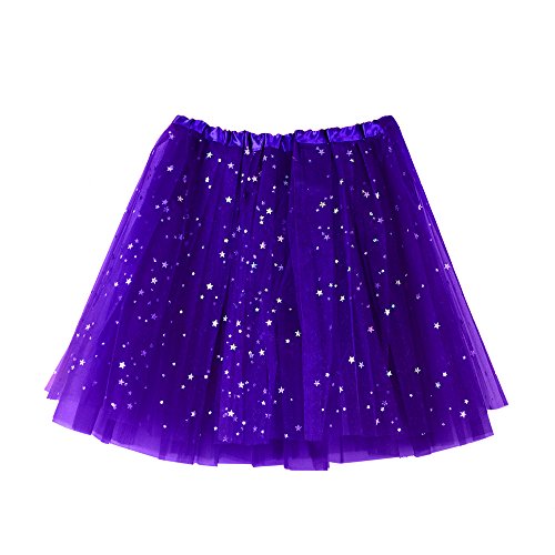 Rock Damen Karneval Kostüm Mini Skirt Tuellrock Karneval Rock Minirock Tüllrock Kostuem Rock Glitzer Tuetue Rock Karneval Schwarz TutuFaschingskostüm High Waist Festival Rockabilly